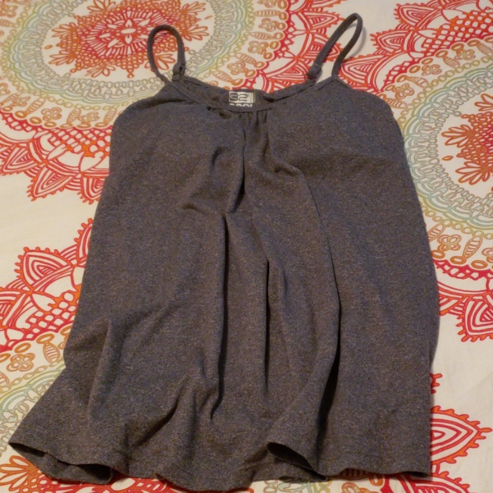 Flowy Tank Top w/ Built-In Bra